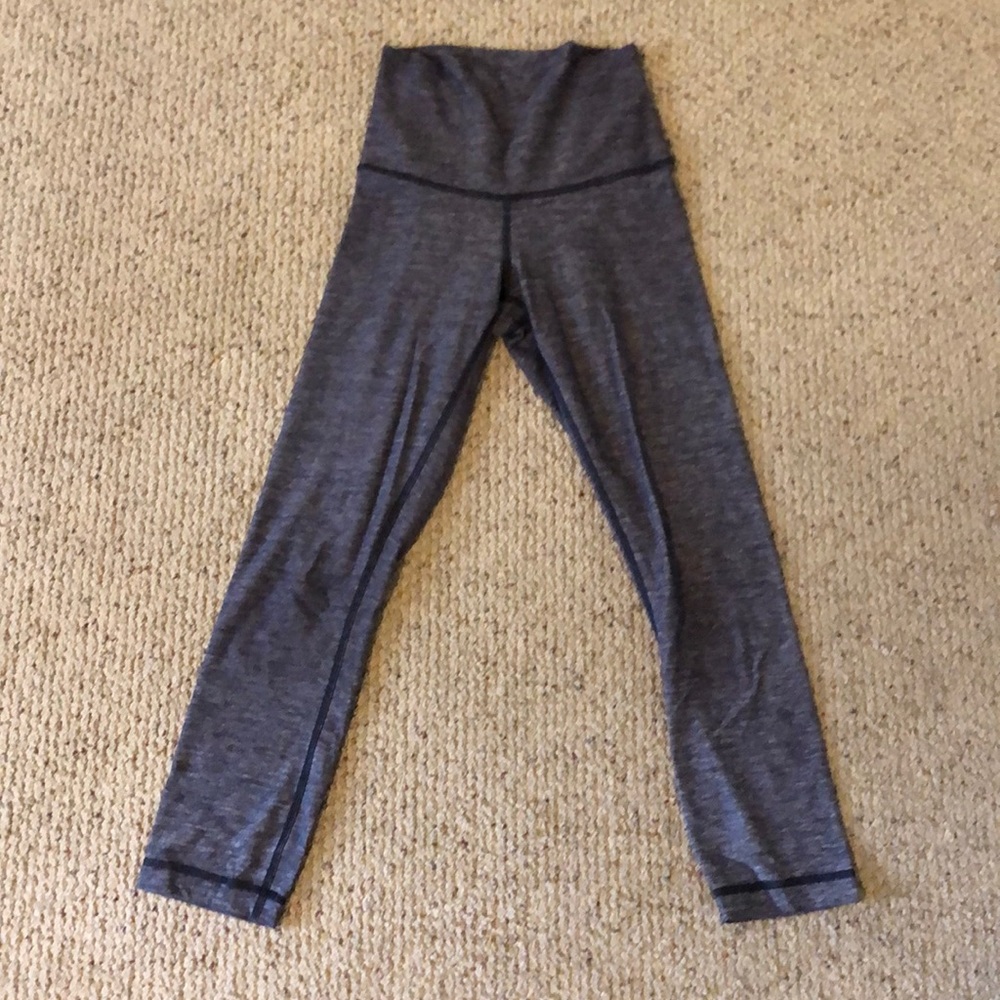 Lululemon wunder under legging cropped